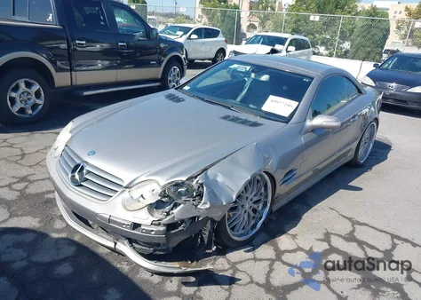 2005 Mercedes-Benz Sl 500 from USA, damaged, VIN WDBSK75F35F101402